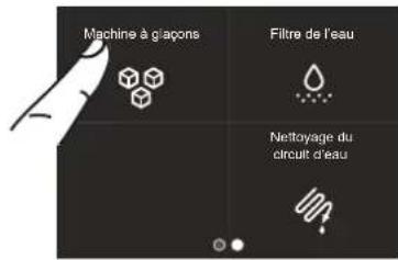 BERTAZZONI REF30FCIPIXL - 4A) configurer la taille des glaçons - Glaçons Super - 2