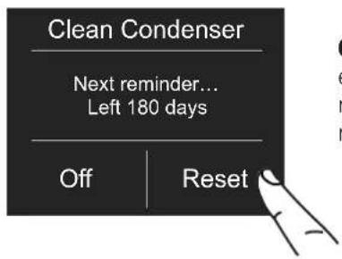 BERTAZZONI REF30FCIPIXL - 8) Maintenance (through alarm sign). - 3