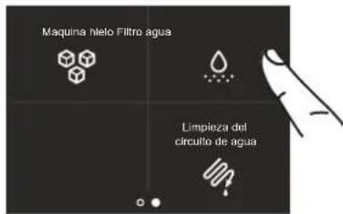 BERTAZZONI REF30FCIPIXL - 5a) Desactivación del fi tro del agua - 4