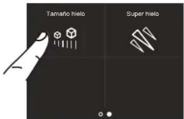 BERTAZZONI REF30FCIPIXL - 4a) Establisher el时间为 del cubito de hielo - Super hielo - 3