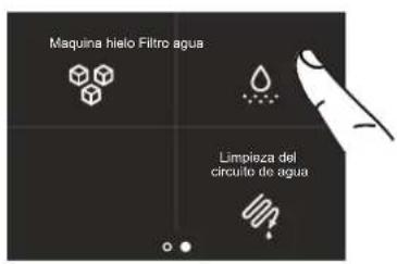 BERTAZZONI REF30FCIPIXL - 5a) Desactivación del fi tro del agua - 3