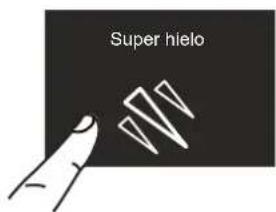 BERTAZZONI REF30FCIPIXL - 4a) Establisher el时间为 del cubito de hielo - Super hielo - 6