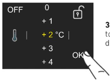 BERTAZZONI REF24RCPRR - Modify the temperatures compartment - 3
