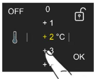 BERTAZZONI REF24RCPRR - Para modificar las temperaturas del compartimento - 2
