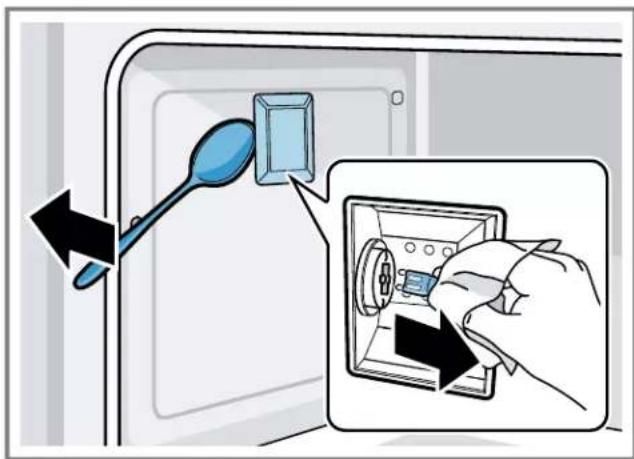 BOSCH HIS8055U - Pour changer l'ampoule : - 1