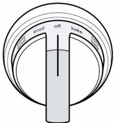 BOSCH HIS8055U - Oven control knob - 1