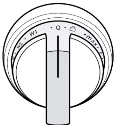 BOSCH HIS8055U - Panneau de commande de la table de cuisson - 1