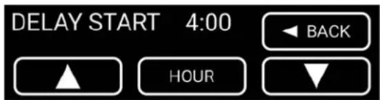 Hestan KRI36BK - SETTING DELAYED START SETTING DELAYED START - 4