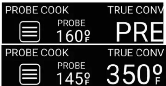Hestan KRI36BK - RÉGLAGE DE TEMPÉRATURE POUR LA SONDE (PROBE COOK) - 5