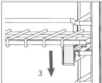 Hestan KRI36BK - PLACING THE OVEN RACKS - 3