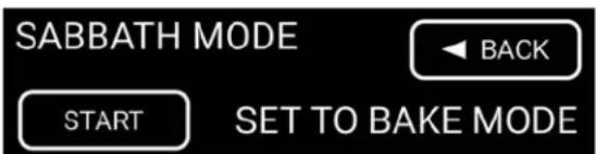 Hestan KRI36BK - SETTING SABBATH MODE SETTING SABBATH MODE - 4