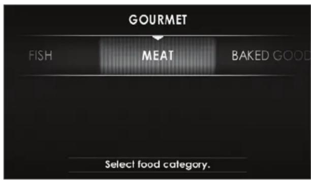 GOURMET FISH MEAT BAKED GOOD Select food category.