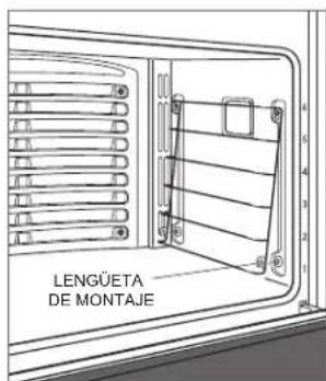 WOLF DF30450 - GUIAS DE LAS REJILLAS DEL HORNO - 2