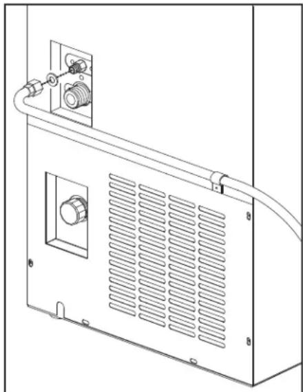 DANBY Silhouette DIM32D2BSSPR - Connecting the Water Supply - 1