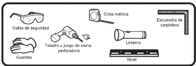 DANBY Silhouette DIM32D2BSSPR - HERRAMIENTAS REQUERIDAS - 1