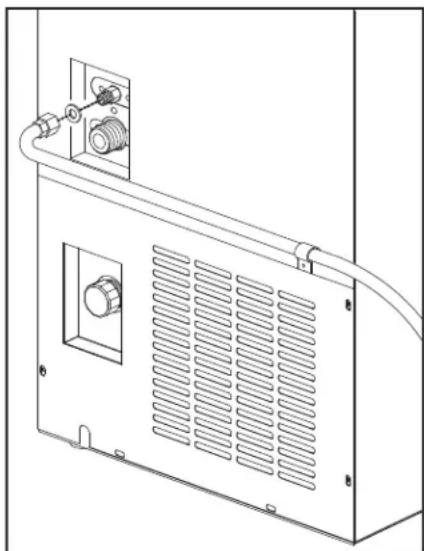 DANBY Silhouette DIM32D2BSSPR - Conectando el suministro de agua - 1