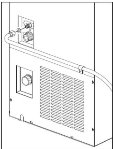 DANBY Silhouette DIM32D2BSSPR - Connexion de l'approvisionnement en eau - 1