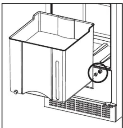 DANBY Silhouette DIM32D2BSSPR - Option b - drain continu - 3