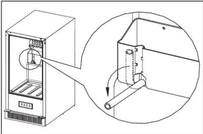 DANBY Silhouette DIM32D2BSSPR - DRAINING THE APPLIANCE - 1