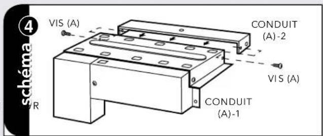 VIKING VMTK272SS - Dimensions de la découvert pour montage en surface - 3