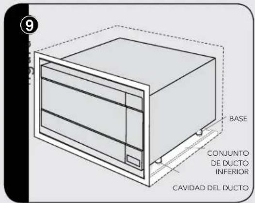VIKING RVMTK330SS - Instalación en gabinete - 2