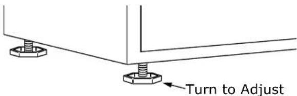 VIKING VUBV524GSS - LEVELING INFORMATION - 2