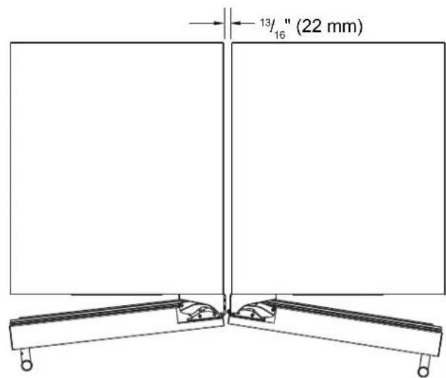 VIKING VUBV524GSS - Hinge-by-Hinge Installation (Mullion) - 1