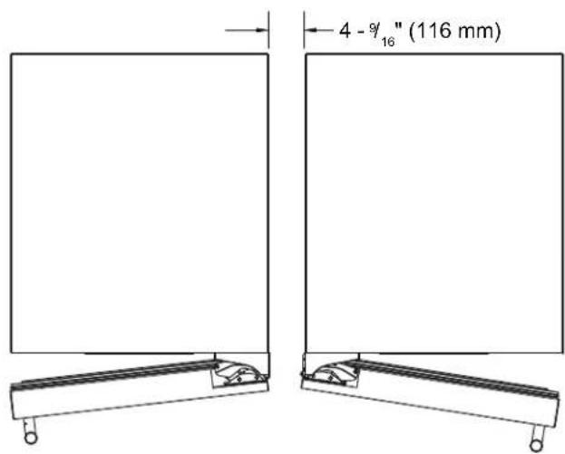 VIKING VUWC524GSS - Hinge-by-Hinge Installation (Mullion) - 2