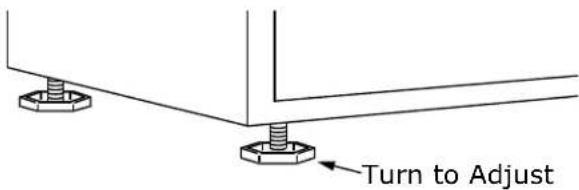 VIKING VUWC524GSS - LEVELING INFORMATION - 2