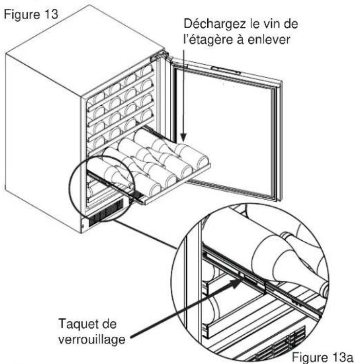 VIKING VWUI5151GSS - Pour réinstaller une étagère : - 1