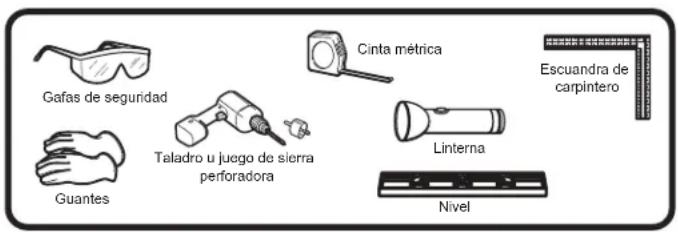 DANBY Silhouette SPRWC140D1SS - HERRAMIENTAS REQUIERIDAS - 1
