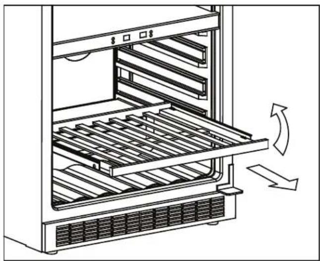 DANBY Silhouette SPRWC140D1SS - SHELF INSTRUCTIONS - 1