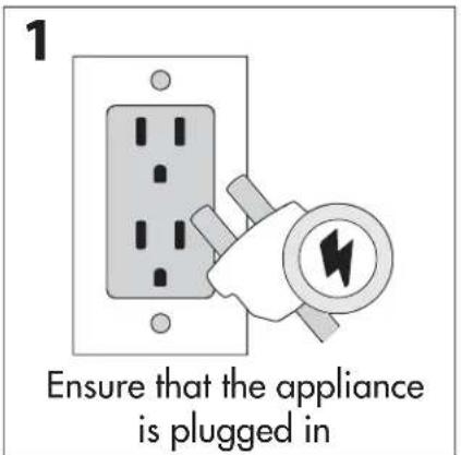 DANBY Silhouette SRVBC050L - Initiate Setup - 1