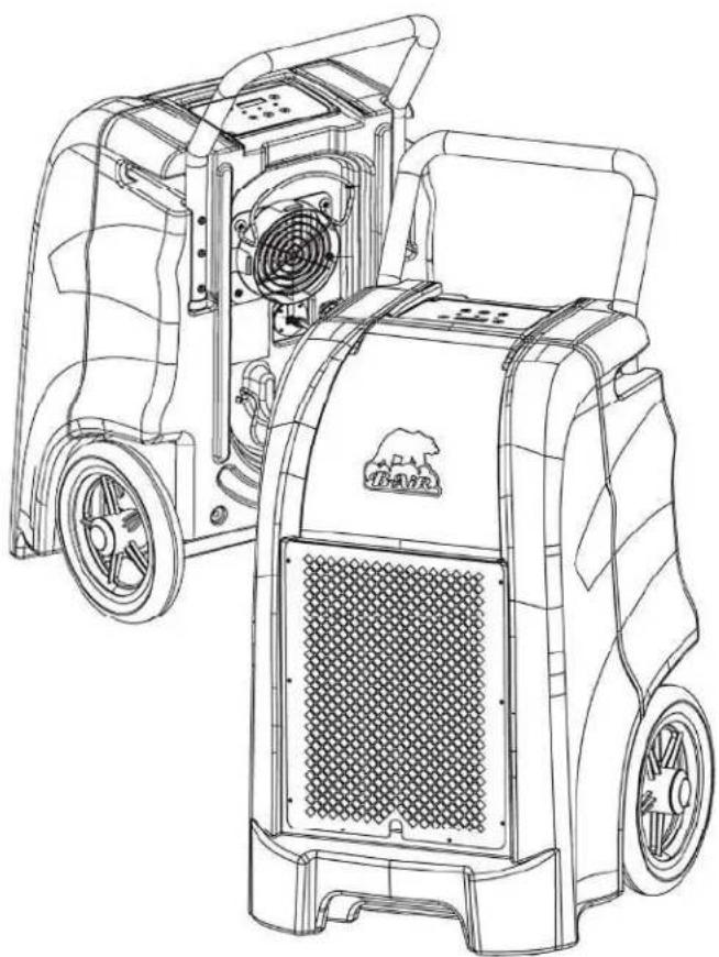 B-Air Vantage VG1500 - Industrial Dehumidifier Operating Instructions - 1