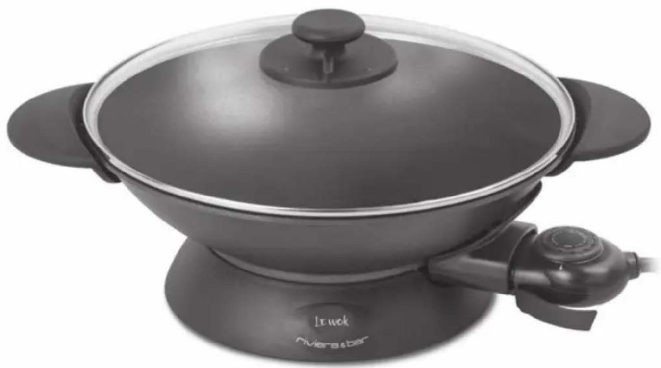 RIVIERA & BAR QWK460 - Wok électrique Expert 5 litres - 1
