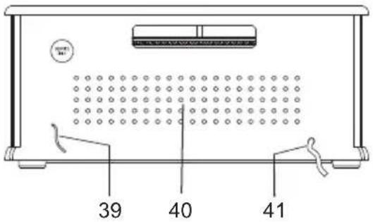 Classic Phono TCD2500 - PANEL POSTERIOR - 1