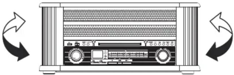 Classic Phono TCD2500 - ANTENNENINFORMATION - 1