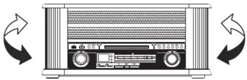 Classic Phono TCD2500 - Information sur l'antenne - 1