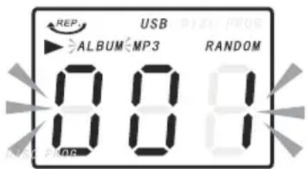 Classic Phono TCD2500 - FUNCION REPETIR/ALEATORIO EN MODO CD/MP3 (USANDO CD/USB) - 1