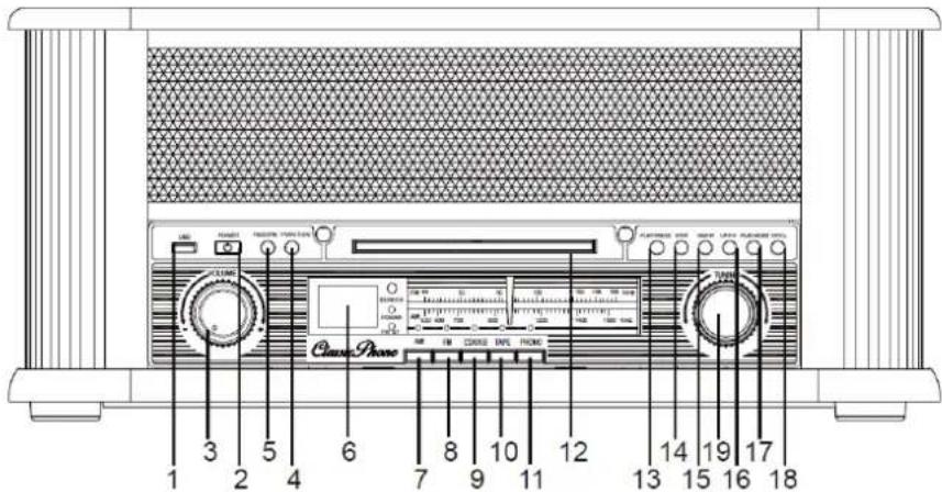 Classic Phono TCD2550 - CD-/MP3-BEDIENUNG - 18