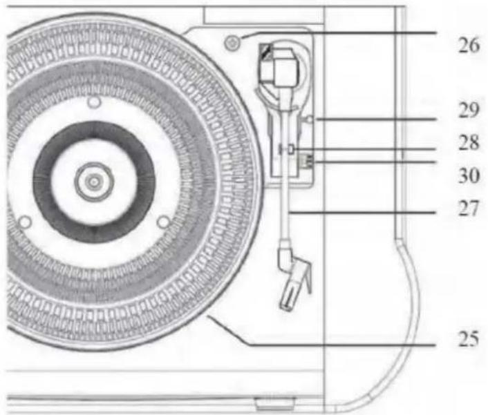 Classic Phono TCD2550 - LET OP: - 5