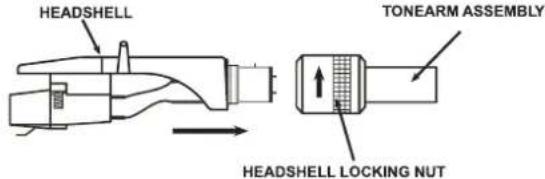 LENCO L3810 - HEADSHELL: - 1
