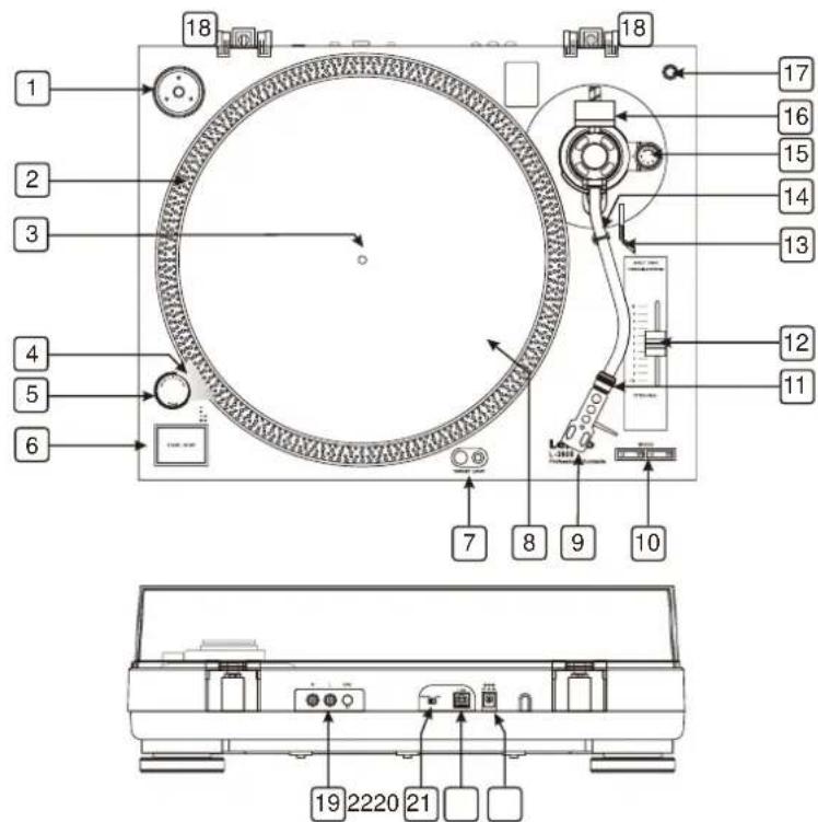 LENCO L3810 - Pitchkontrol - 1