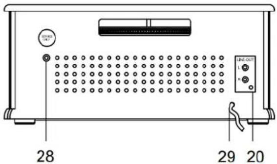 Classic Phono TCD2570 - WARNING - 5