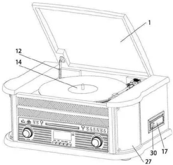 Classic Phono TCD2570 - WARNING - 2