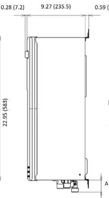 Rinnai V75eN - Dimensions - 5
