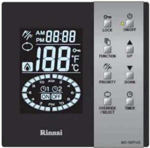 Rinnai RL94eN - Mode de confort (comfort) - 1