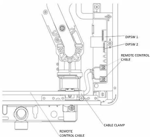 Rinnai V65eN - Mounting the controller - 2