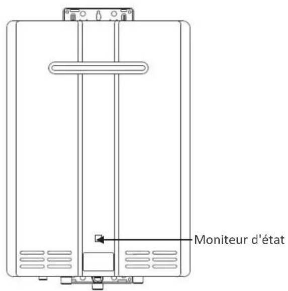 Rinnai RUS75eN - Informations de diagnostic (sur le moniteur d'état) - 1