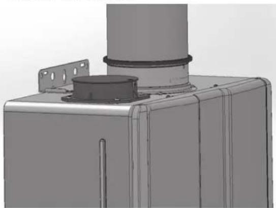 Rinnai RUCS75iN - Configuration de ventilation concentrique - 4